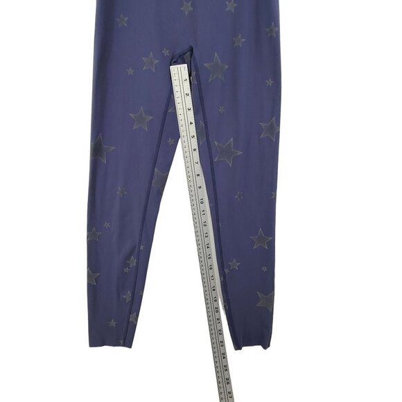 191.  Aerie Women's Athletic Leggings Purple  with star print Size Small - Picture 5 of 8